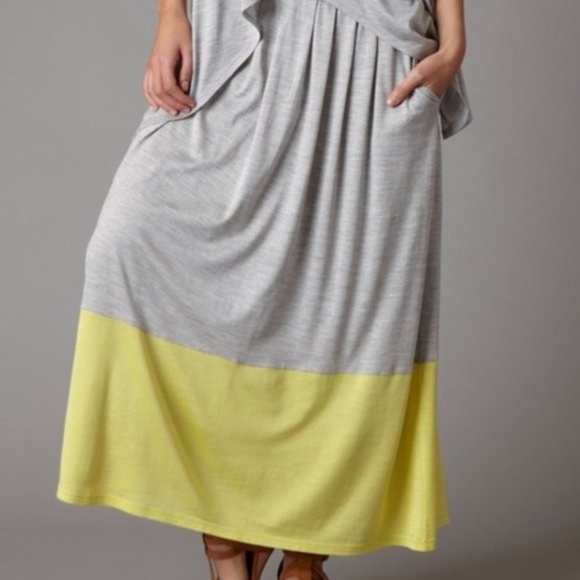 Eileen Fisher Dresses & Skirts - Eileen Fisher Colorblock Maxi Skirt
